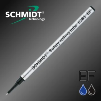 Schmidt 6040 FineLiner Fiber Tip Metal Rollerball Refill in Black